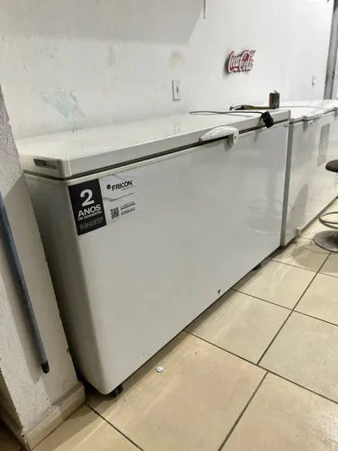 Freezer Fricon 503 litros horizontal dupla ação