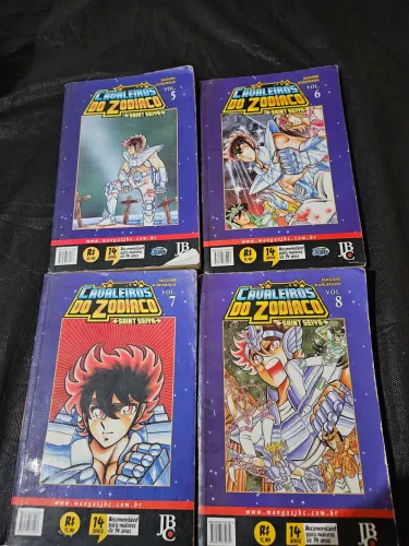 Coleção Mangá cavaleiros do Zodíaco