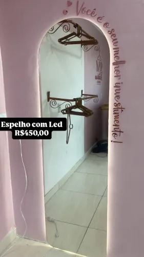 Espelho com led