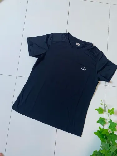 Camiseta Alo Dry Fit Preta Feminina M - Nova