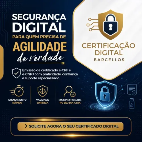 Certificadora Barcellos - Certificado Digital e-CPF e e-CNPJ com Suporte Especializado