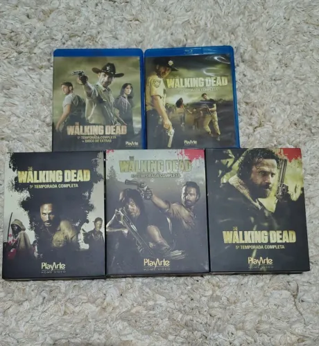 Blu-ray The Walking Dead 5 temporadas 16 discos 