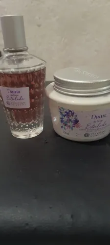 Kit creme e Perfume Dama da noite estrelada (L'Occitane ao Brésil)