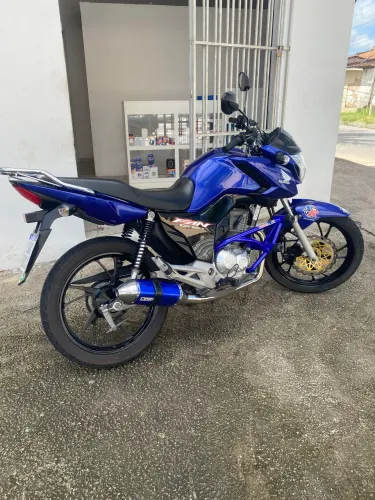 Fan 160 Azul 2022 moto de procedência só pegar e andar 
