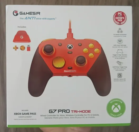 Controle Gamesir G7 PRO NOVO Licenciado para Xbox Series, Xbox One e PC - Sem Gamepass