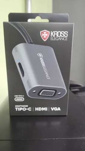ADAPTADOR KROSS USB - C/HDMI/VGA UCT205