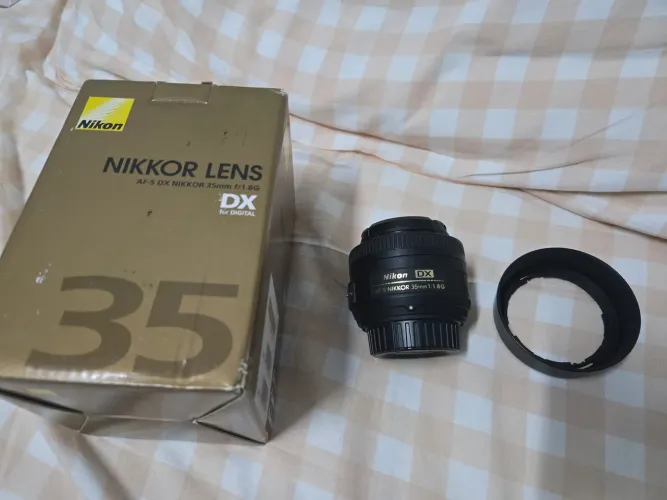 lente nikon 35mm f/1.8 g af-s dx 