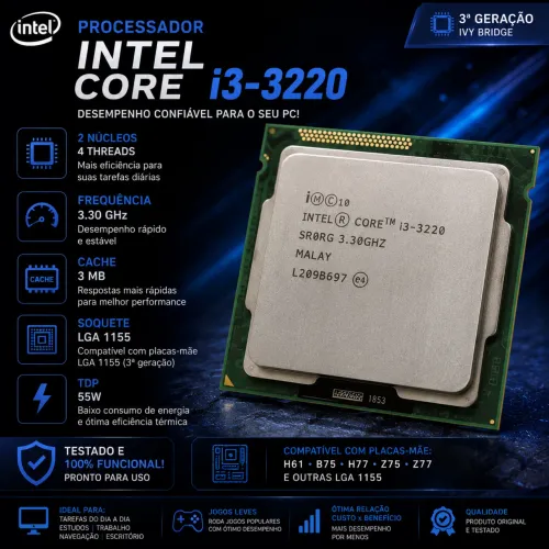 Processador Intel core i3 3220