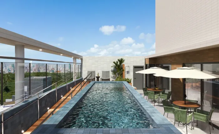 Duplex a Venda em Intermares C/02 Vagas Privativas, 97,32m² 2 Quartos, 1 Suíte, Piscina ,