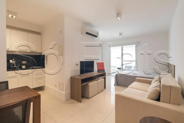 Flat Residencial Loft JCP disponível para locação no Itaim Bibi próximo do Aeroporto de Co