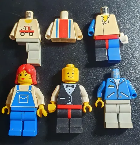 LEGO CITY AVENTURA FIGURAS PARA REPOSIÇÃO ORIGINAL ANOS 90