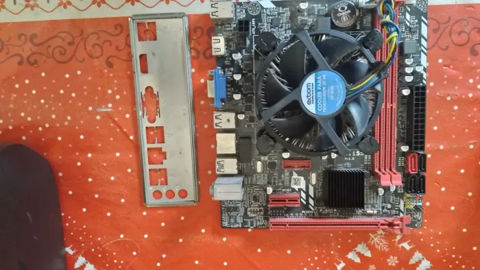 Kit placa mãe + processador i5 2g + cooler