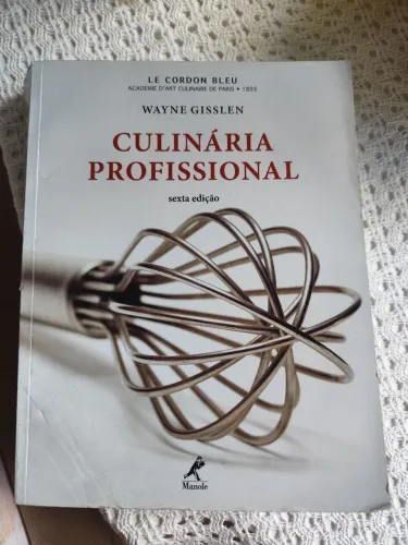 Livro Culinária Profissional 