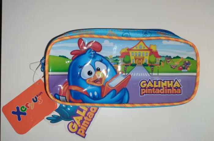 Estojo Duplo Galinha Pintadinha Xeryus