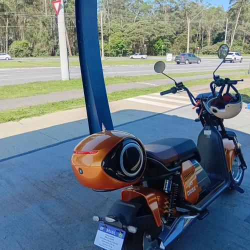 Scooter elétrica autopropelido 32 km