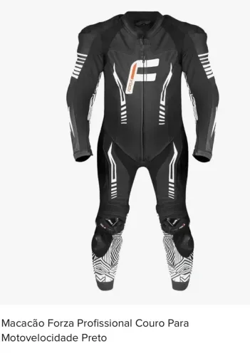 Macacão motociclista novo nunca usado