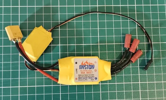 Esc Mystery Cloud 50A Bec 3A Brushless Aeromodelo Usado