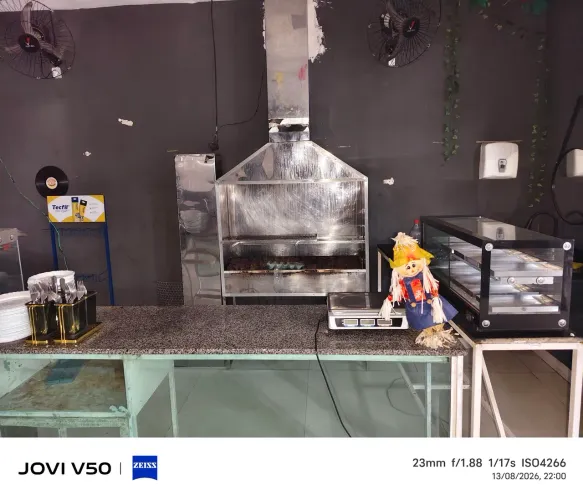 Churrasqueira toda de inox