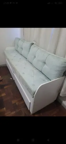 Sofa com 2 gavetas 