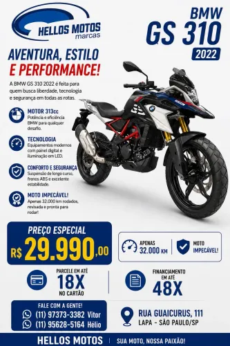 BMW G 310 GS 300 cc