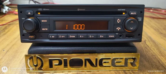 Auto rádio GM Clarion Astra Vectra Meriva Zafira Âmbar