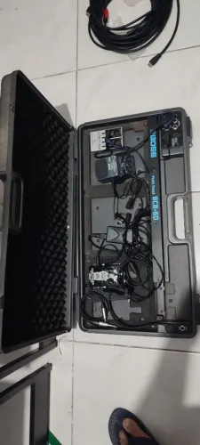 Pedalboard Boss com fonte pra 6 pedais