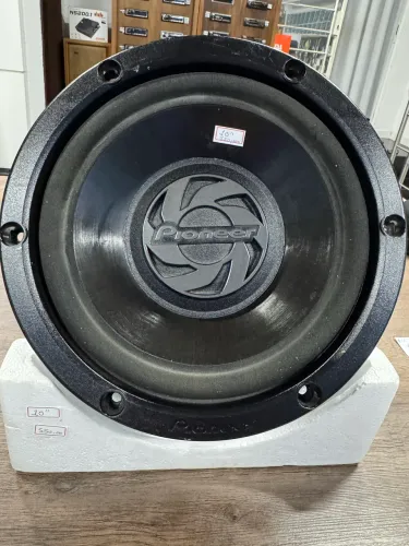 Subwoofer pioneer 10? original seminovo ts-w255f na oferta só 450,00