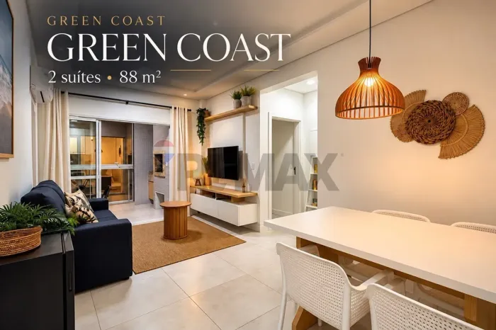 Apartamento à venda no Green Coast Residence Conforto, sofisticação e lazer em um só luga