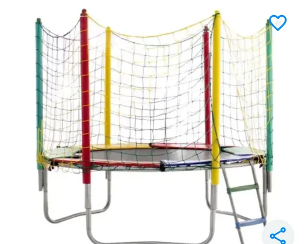 Vendo cama elástica 2.50 m pula pula