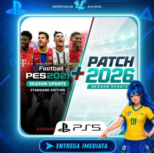 Efootball pes 2021 para ps4 e ps5 (Leia a descrição)