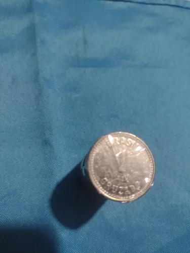 26 moedas antigas de 1 cruzado do ano 1987 e 1988.