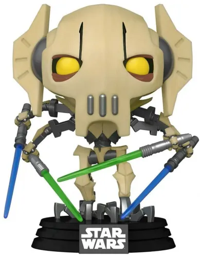 general grievous 449 funko pop star wars revenge of the sith clone wars anakin obi wan 