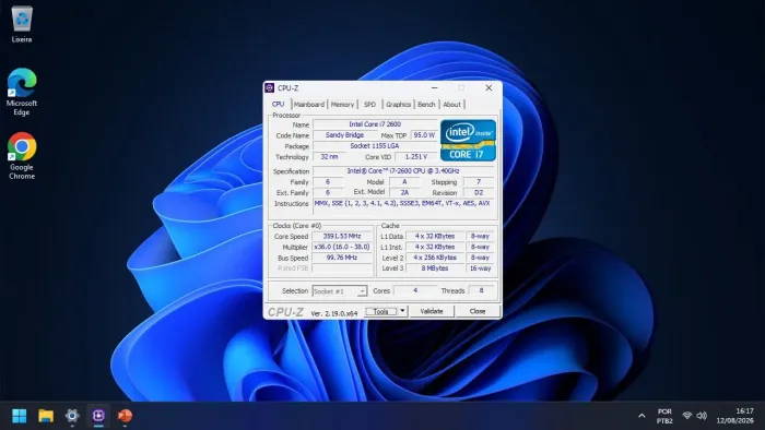 Computador Dell i7-2600 16Gb
