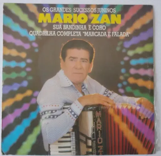 LP Mario Zan - Grandes Sucessos Juninos - Quadrilha Marcada E Falada