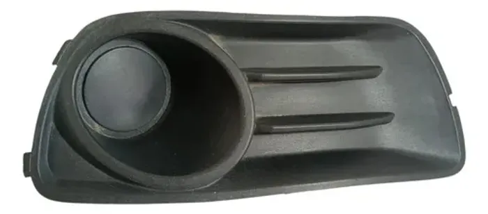 Grade Moldura Parachesq S/ Milha Palio G3 10/17 Siena 10/12 Preto Esquerdo