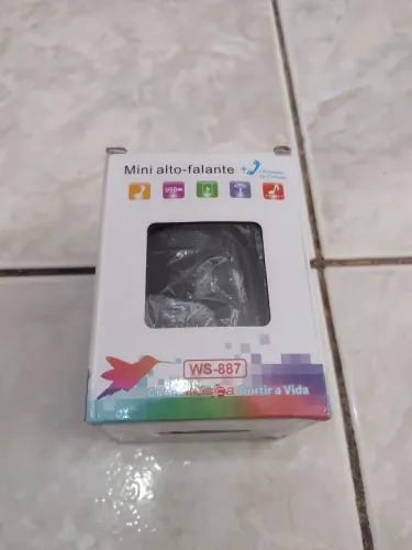 mini alto-falante Bluetooth modelo WS-887.