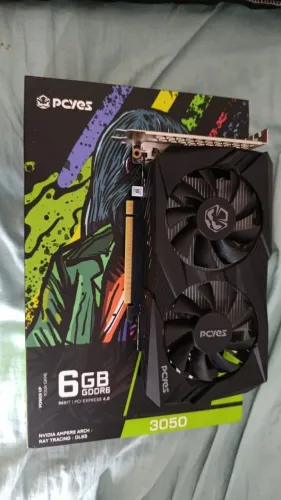 PLACA DE VIDEO RTX 3050 DE 6GB PROMOÇÃO 