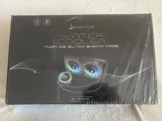 Water cooler rise mode aura ice black ARGB