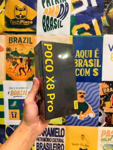 POCO X8 Pro 5G 256GB + 8GB RAM - Preto | Novo