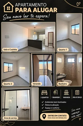 Aluga-se Apartamento novo