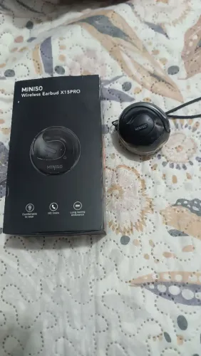 Fone de ouvido Miniso x 15 pro (tradutor)