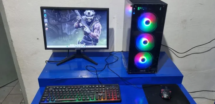 Novo PC Gamer Ryzen 5 5600g 16Gb / 240Gb NF e Garantia
