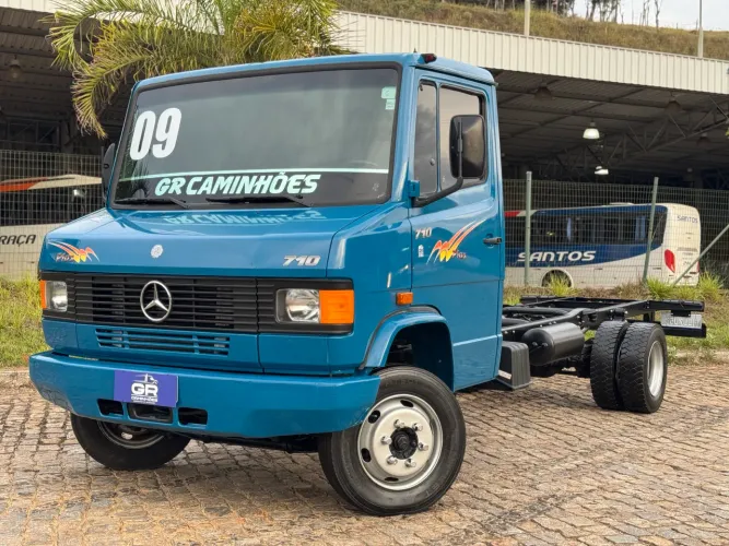 CAMINHÃO MB 710 plus ÚNICO DONO NO CHASSIS EXTRA!!!