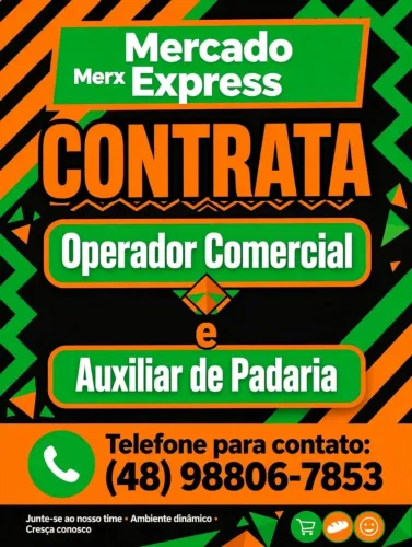 Super mercado merx contrata