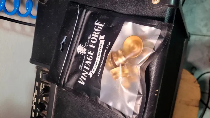 Knobs Speed Vintage Forge para Les Paul, Sg, Flying V Etc