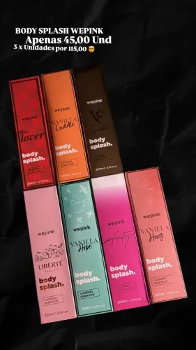 Body Splash Wepink