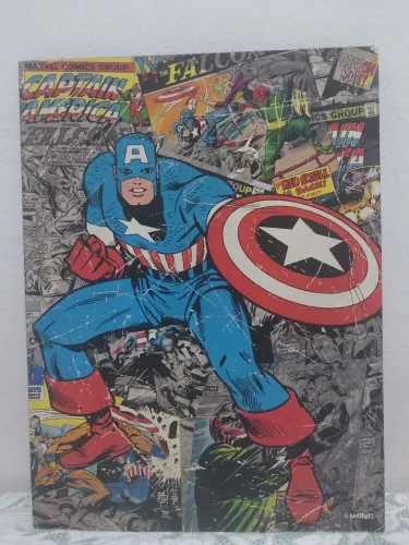 Quadrinho Capitão América