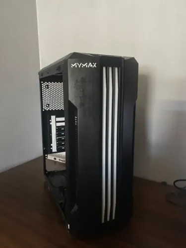 Gabinete Gamer Mymax Eternity Usb 3.0 Preto - Rgb - C/ LATERAL DE VIDRO