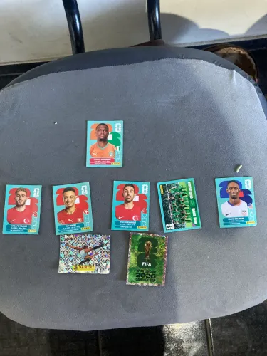 Figurinha da Copa escudo da Panini calça do México e tradicional