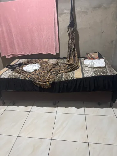 Cama solteiro dupla 